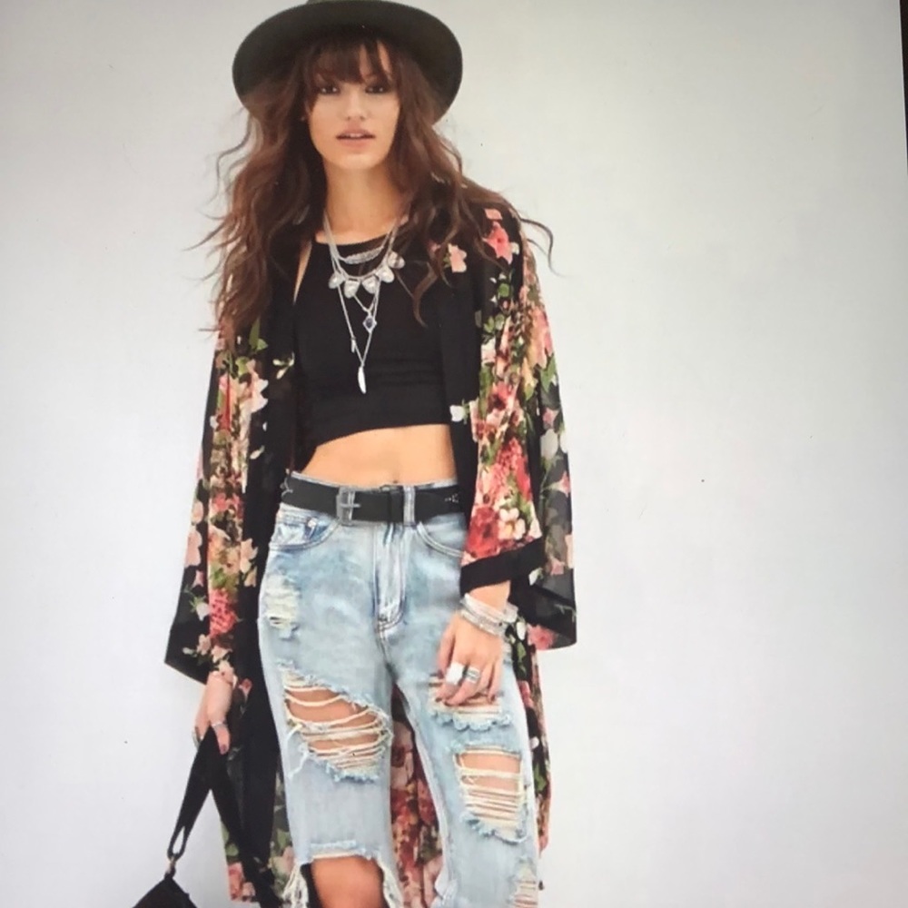 Chiffon Kimono
